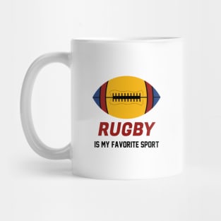 Rugby is my favorite sport Mug